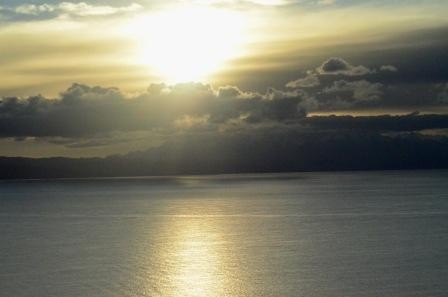 Lever de soleil sur le Lac Titicaca, Isla del Sol